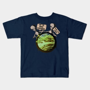 Aliens Exposed Kids T-Shirt